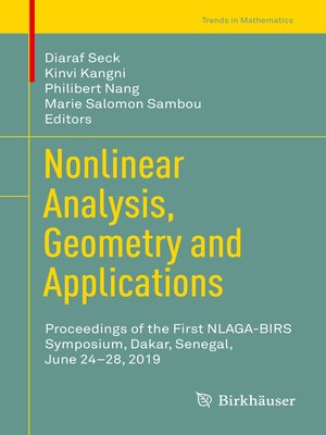 cover image of Nonlinear Analysis, Geometry and Applications